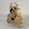 19th Century French Napoleon III Empire Gilt Bronze Clock with Hunting Motifs - Image 3