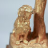 19th Century French Napoleon III Empire Gilt Bronze Clock with Hunting Motifs - Image 11