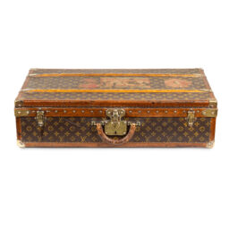 Early 20th Century Art Louis Vuitton Monogram Twelve Shoe Case