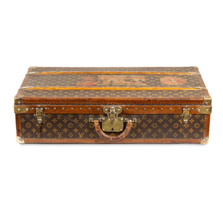 Early 20th Century Art Louis Vuitton Monogram Twelve Shoe Case
