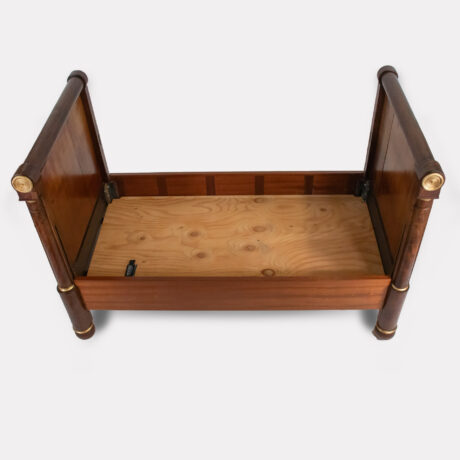 Mid-19th Century French Napoleon III Empire Daybed with Gilt Accents - Image 12