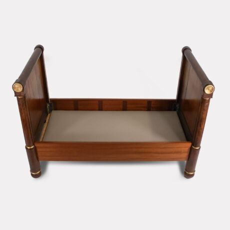 Mid-19th Century French Napoleon III Empire Daybed with Gilt Accents - Image 13