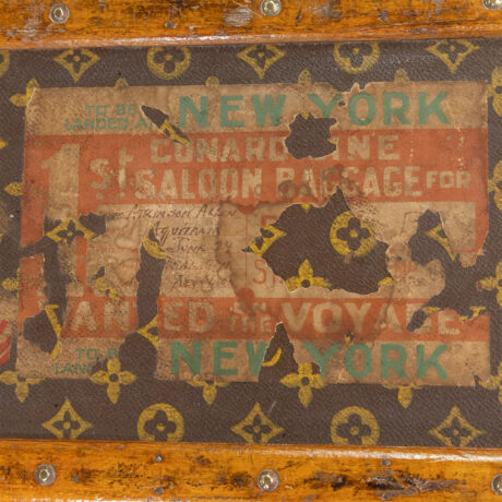 Early 20th Century Louis Vuitton Luggage Set with Provenance from Charlotte Whitney Allen - Image 15