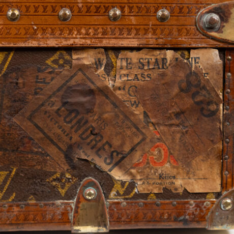 Early 20th Century Louis Vuitton Luggage Set with Provenance from Charlotte Whitney Allen - Image 16