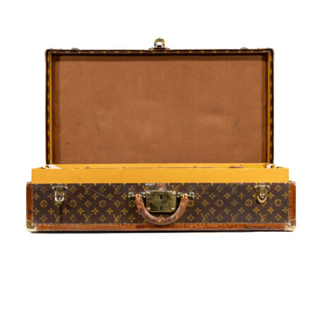Early 20th Century Art Louis Vuitton Monogram Twelve Shoe Case - Image 19