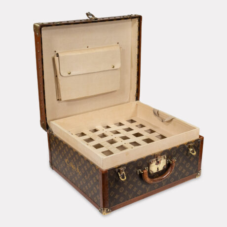 Early 20th Century Louis Vuitton Luggage Set with Provenance from Charlotte Whitney Allen - Image 19