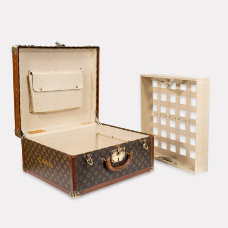 Early 20th Century Louis Vuitton Luggage Set with Provenance from Charlotte Whitney Allen - Image 3