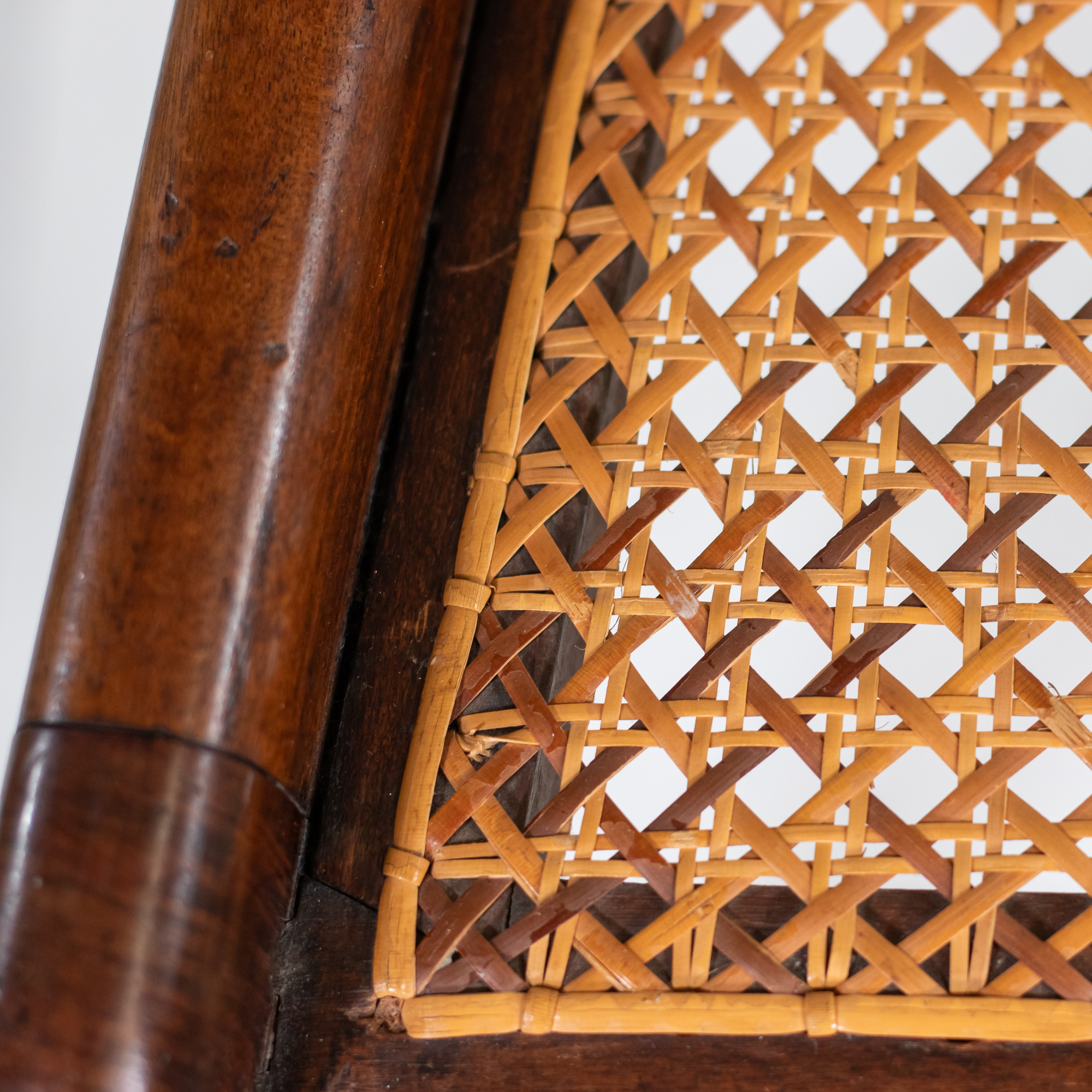 Set of Six Early 19th Century English Regency Period Faux Rosewood Chairs with Brass-Inlaid Tablet Cresting Rails, Circa 1810-20 - Image 14