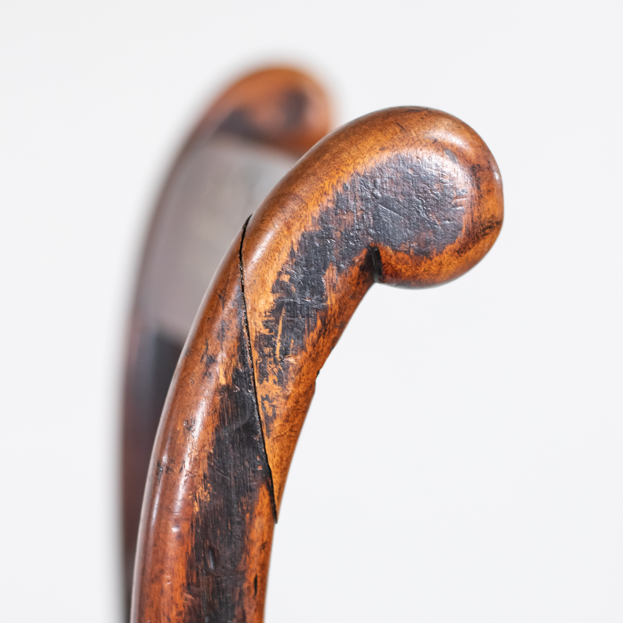 Set of Six Early 19th Century English Regency Period Faux Rosewood Chairs with Brass-Inlaid Tablet Cresting Rails, Circa 1810-20 - Image 18