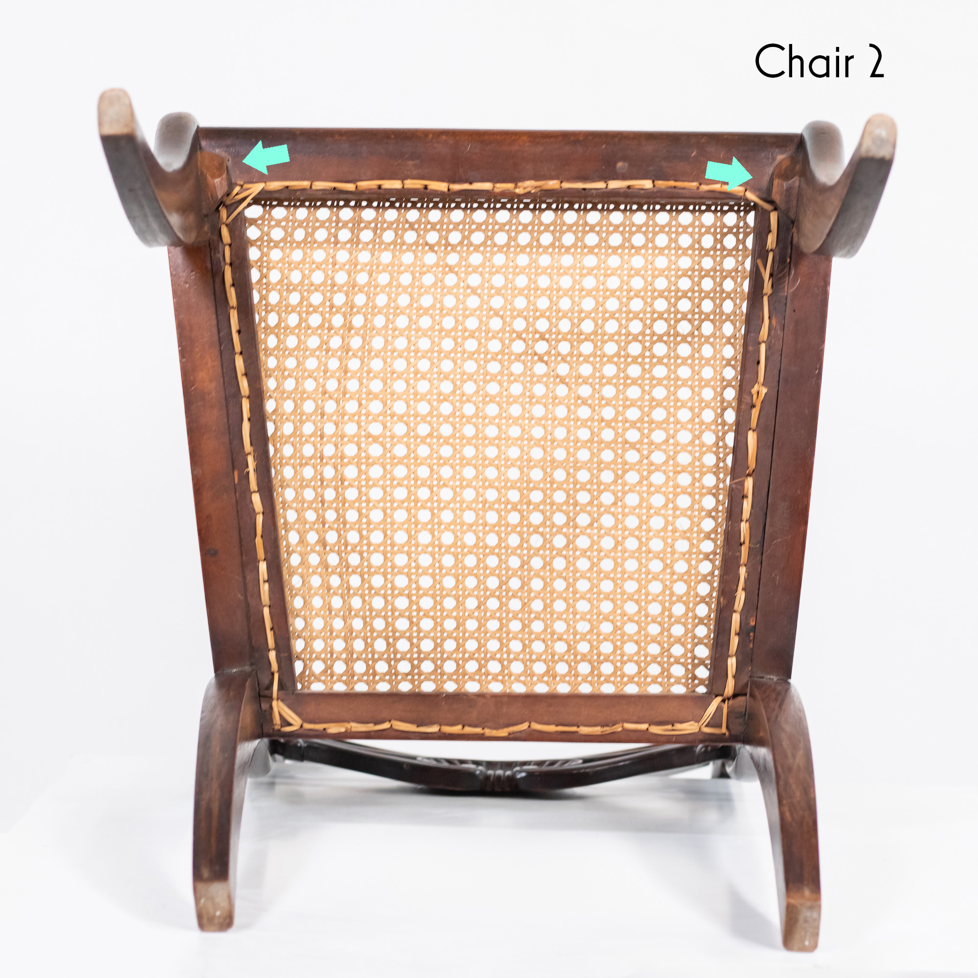 Set of Six Early 19th Century English Regency Period Faux Rosewood Chairs with Brass-Inlaid Tablet Cresting Rails, Circa 1810-20 - Image 5