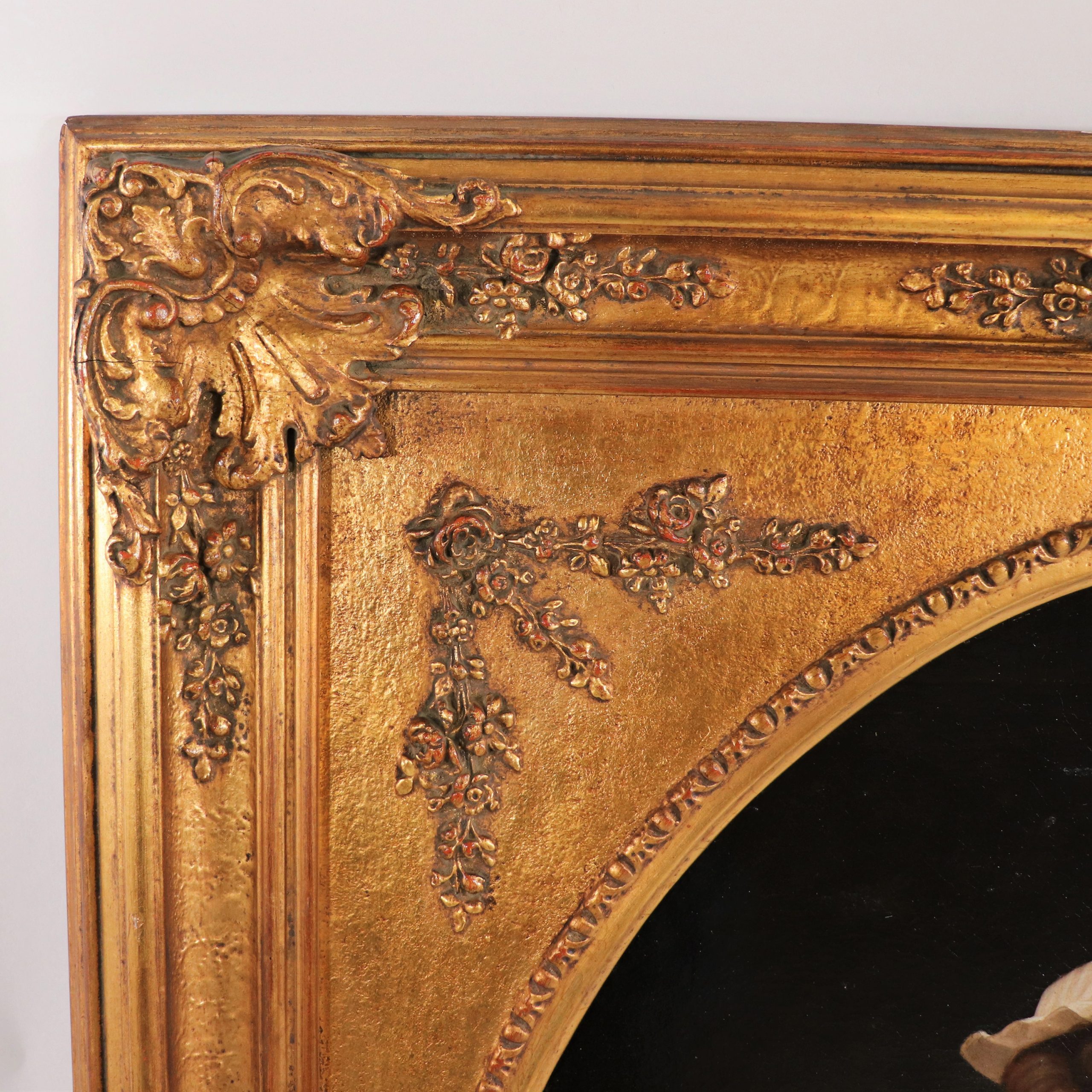 Mid-19th-Century French School Genre Painting, "Feeding the Bird" Evoking the Tradition of Greuze - Image 16