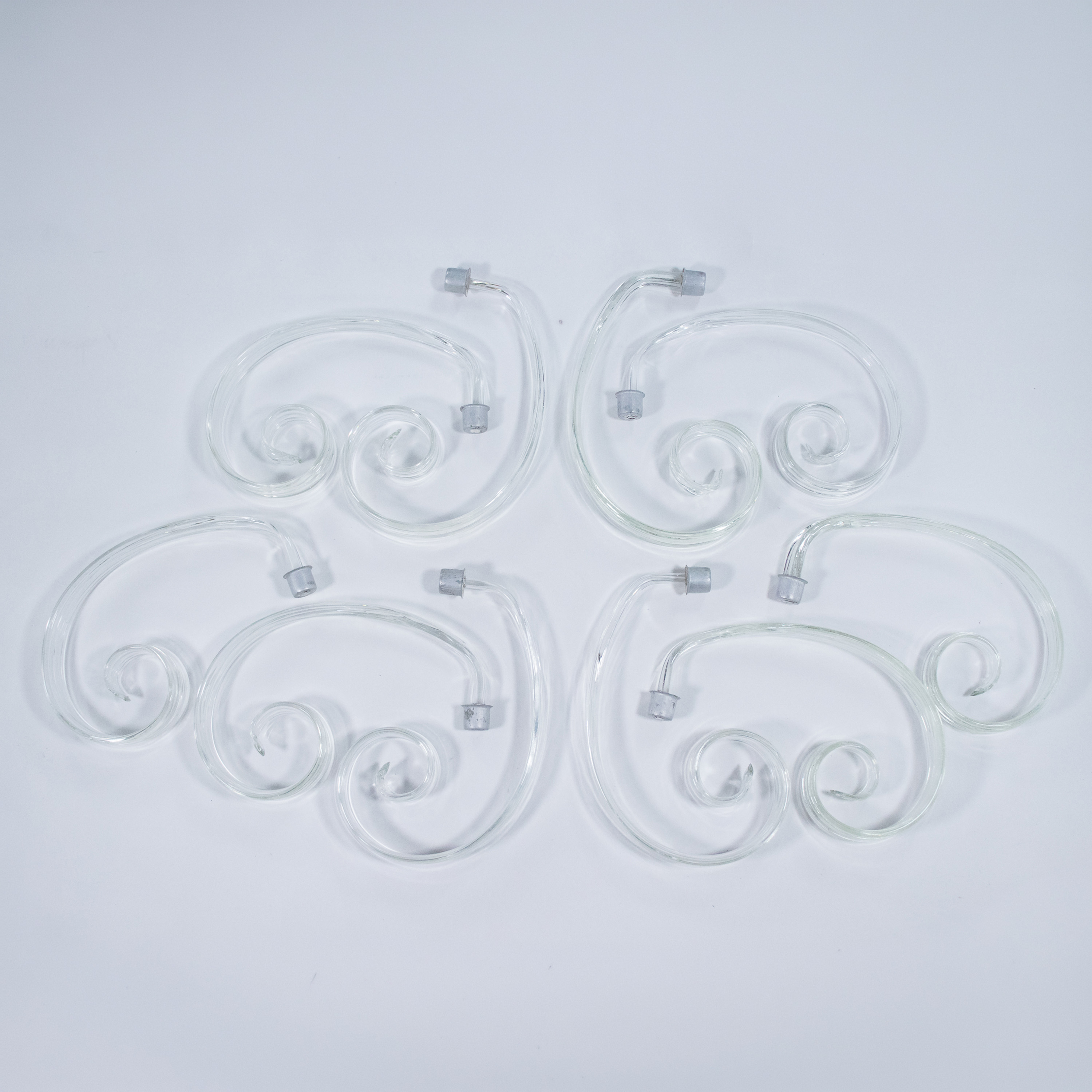 Large MCM Rugiada and Cristallo Murano Chandelier attributed to Ercole Barovier - Image 5